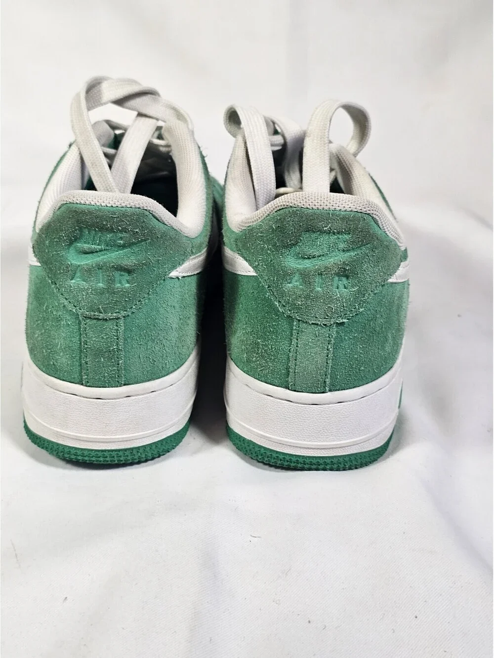 Nike Air Force 1 Stadium Green Suede Sneakers Size 11 Men's IB6388-300